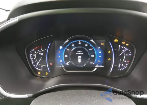 2020 Hyundai Santa Fe Sel 2.0T z USA, uszkodzony, nr VIN 5NMS3CAA6LH142172